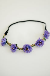 Flower Crowns (w/ black elastic back)